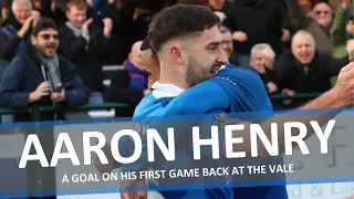 "We defended really well" - Aaron Henry after 2-0 win over FC Halifax Town