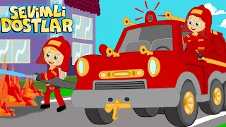Here Comes the Fire Truck (NEW) song | Happy Baby Songs Nursery Rhymes