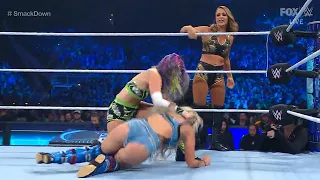 Liv Morgan & Raquel Rodriguez vs Emma & Tegan Nox - WWE SmackDown 3/17/2023