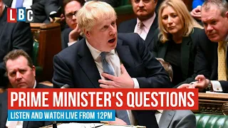 Boris Johnson faces Sir Keir Starmer and MPs at Prime Minister's Questions | Watch Live