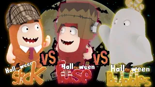Oddbods Halloween Fuse vs Bubbles vs Slick | Oddbods Turbo Run | Droidzman Gameplay
