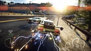 Need For Speed Rivals Tech Hits and Rear Ram Racers in a Race 4K 60fps Gameplay