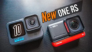 New Insta360 ONE RS vs GoPro 10