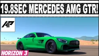 Forza Horizon 3 | Mercedes AMG GT-R Drag Tune | 19.853 Second Mile!