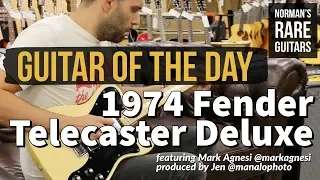 Guitar of the Day: 1974 Fender Telecaster Deluxe | Norman's Rare Guitars