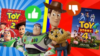 Franquia TOY STORY do PIOR ao MELHOR FILME!