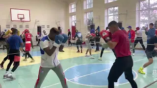 Andy Cruz Gomez vs Ruslan Abdullev technical sparring 🇨🇺🥊🇺🇿