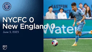 Match Highlights | NYCFC 0-0 New England Revolution | June 3, 2023