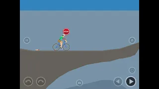 Playing happy wheels