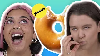 Aussies Try Each Other's Doughnuts