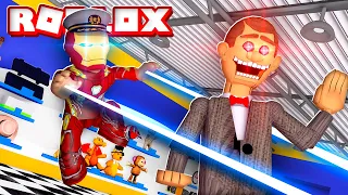 IRON MAN vs MR. FUNNY in ROBLOX