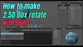 Spine 5 : How to make Box 2.5D with Spine