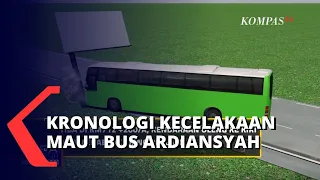 Beginilah Kronologi Tragedi Bus Tabrak Reklame di Tol Surabaya-Mojokerto yang Tewaskan 14 Orang!