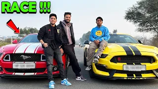 Mustang Race With Elvish Yadav And Lokesh Gamer 😍