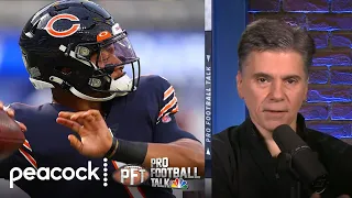 Mike Florio: 'Focus' is key for Chicago Bears' Justin Fields | Pro Football Talk | NBC Sports