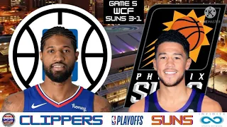 #2 Suns Vs. #4 Clippers GAME 5 | FULL GAME | HIGHLIGHTS | June 28,2021