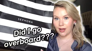 HUGE Spring SEPHORA Haul | NEW Makeup from Gucci, Rare Beauty, Makeup by Mario, Skincare & more!