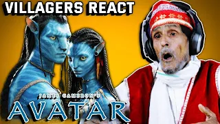 Unbelievable reaction! Villagers watch Avatar for the first time and their minds are BLOWN React 2.0