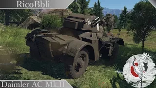 Daimler AC Mk.II "Tetrarch на "колёсах" [ War thunder ]