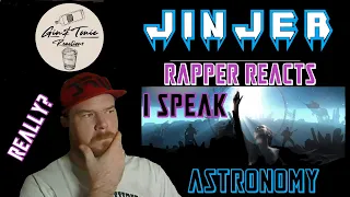 Jinjer - I Speak Astronomy | RAPPER REACTION - OUT OF THIS WORLD!