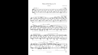 Piece of the Day no. 14 for Piano Solo