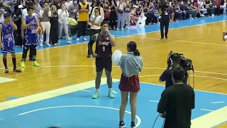 ZEUS Collins proposal to Pauline Redondo at Star Magic All Star Game 2022