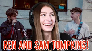 Ren x Sam Tompkins "Blind Eyed" REACTION (CONGRATS ON 1 MILLION SUBS!)