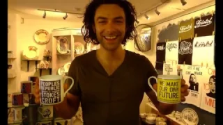 Aidan Turner smiles