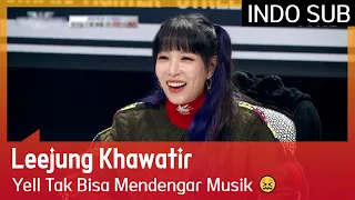 Leejung Khawatir Yell Tak Bisa Mendengar Musik 😖 #StreetWomanFighterKDanceBattle 🇮🇩INDOSUB🇮🇩