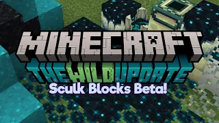 Sculk Blocks Already? Okay! ▫ Bedrock Beta 1.18.0.22 ▫ Minecraft 1.19: The Wild Update