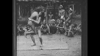 Borneo tribal dance 100 years ago