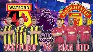 Watford vs Manchester United - Premier League English 2018-19 | Full Match & PES Gameplays PC