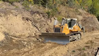 LIEBHERR 746 DOZER İLE “TEK BÖLÜM”  #bulldozer #dozer #işmakinaları #liebherr#komatsu#keşfet