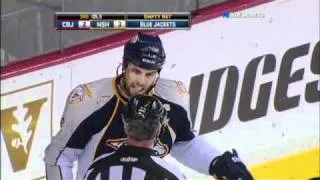 R.J Umberger Hit On Shea Weber + Shea Weber's Sucker Punch On Fedor Tyutin