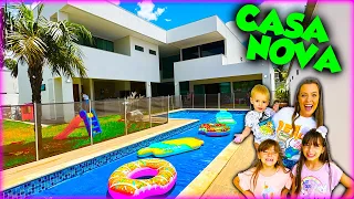 Tour na Casa Nova | Jéssica Godar e Laurinha e Helena e Gabriel