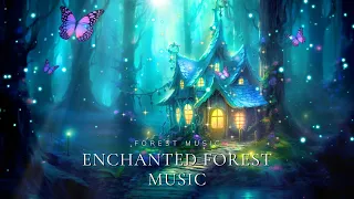 Enchanting Fairy Cottage in the Middle of the Forest - Music & Ambience 🌺🍄✨ Enchanted Forest Music
