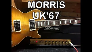 MORRIS "UK'67" -  Les Paul / Greenback -  Blues Rock