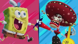 Nickelodeon All-Star Brawl 2 Arcade Mode as SpongeBob 🧽