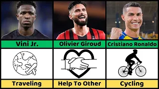 Secret Hobbies Of Famous Football Players cristiano ronaldo