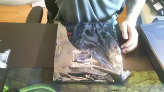 ASUS x99 STRIX Gaming motherboard unboxing - no sound