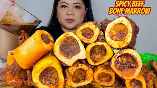 SPICY BEEF BONE MARROW MUKBANG |PHILIPPINES MUKBANG | EATING SHOW