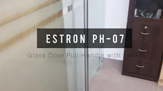 ESTRON Door Pull Handle With Lock - PH-07