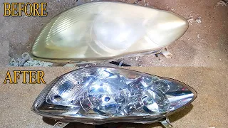 Foggy Headlight Restoration | Car Headlights Cleaning