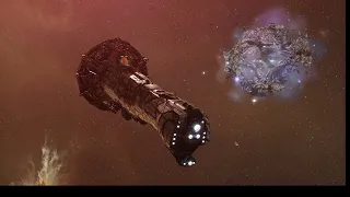 ☠ EVE Online -- Dark Blood Titan hunted down by 4 carriers!!! ☠