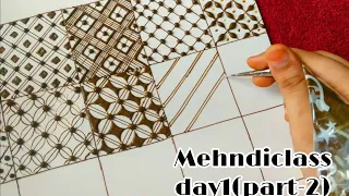Sehreen Henna classes||tips & tricks|part-2|| learn Henna with Sehreen henna classes 2023 ❤️