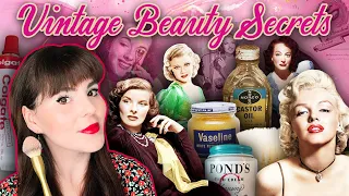 Vintage Old Hollywood Beauty Secrets