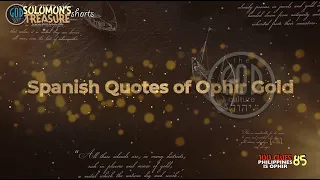 Solomon's Treasure Shorts: History of Ophir According to the Spanish