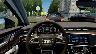 City Car Driving - Audi A6 Avant 50 TFSI | Normal Driving