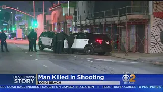 Police Search For Suspect In Fatal Long Beach Shooting