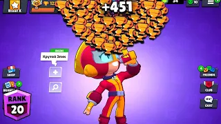 MAX NONSTOP to 500 TROPHIES! Brawl Stars